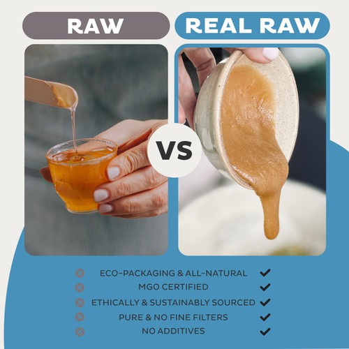 Steens MGO 100 Raw Multi Manuka Honey Squeezy thumbnail 4