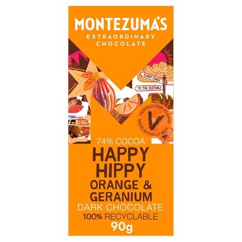 Montezuma's Happy Hippy Orange & Geranium