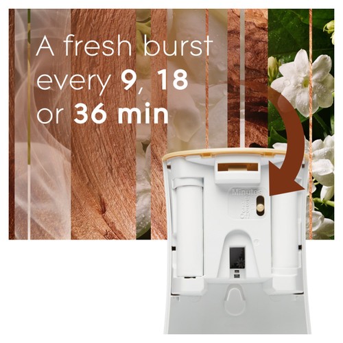 Glade Automatic Spray Holder & Refill Sandalwood & Jasmine Air Freshener thumbnail 6