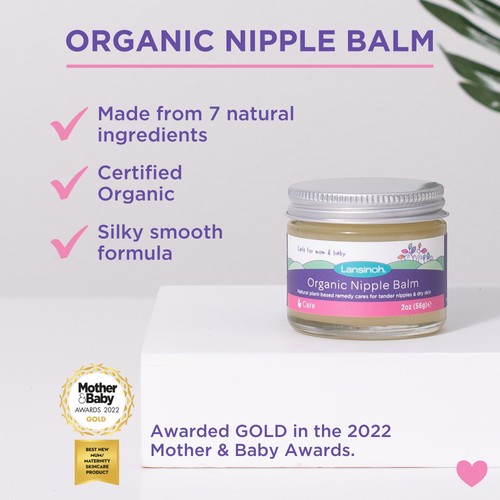 Lansinoh Organic Nipple Balm thumbnail 2