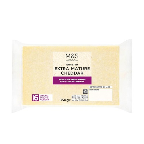 M&S British Extra Mature Cheddar thumbnail 3