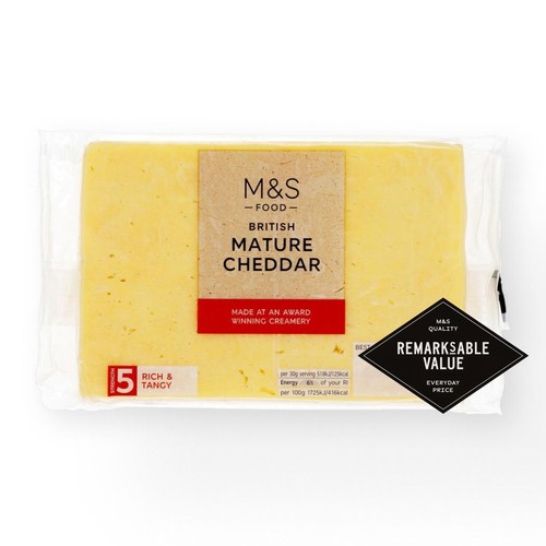M&S British Mature Cheddar
