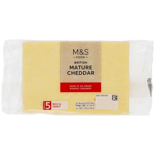 M&S British Mature Cheddar thumbnail 2
