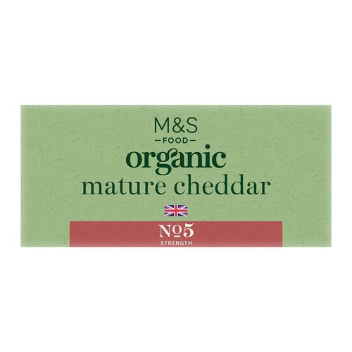 M&S Organic British Mature Cheddar