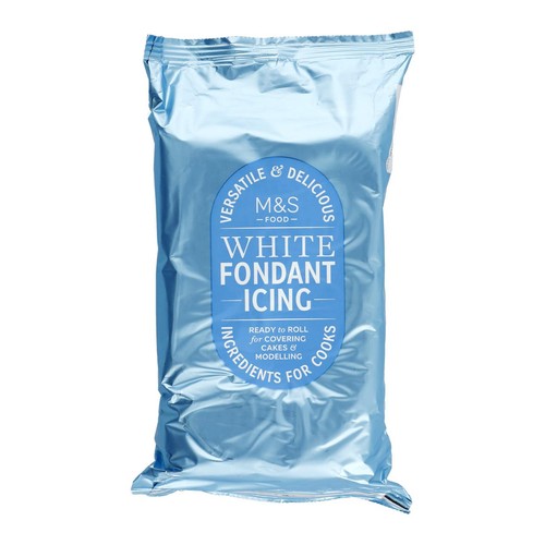 M&S Ready to Roll White Fondant Icing
