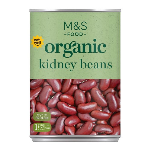 M&S Organic Red Kidney Beans in Water