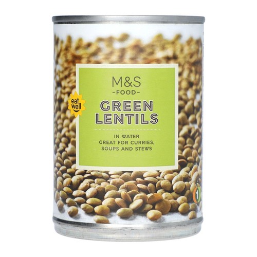 M&S Green Lentils in Water thumbnail 2