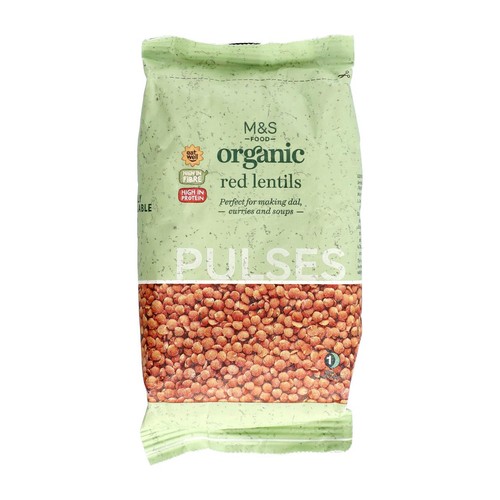 M&S Organic Red Lentils