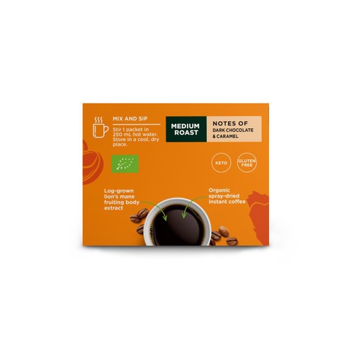 Four Sigmatic Achieve Organic Coffee with Lion's Mane & Chaga thumbnail 3
