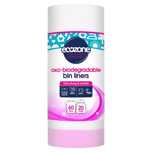  Ecozone Oxo-Biodegradable Bin Liners 60L  thumbnail 2