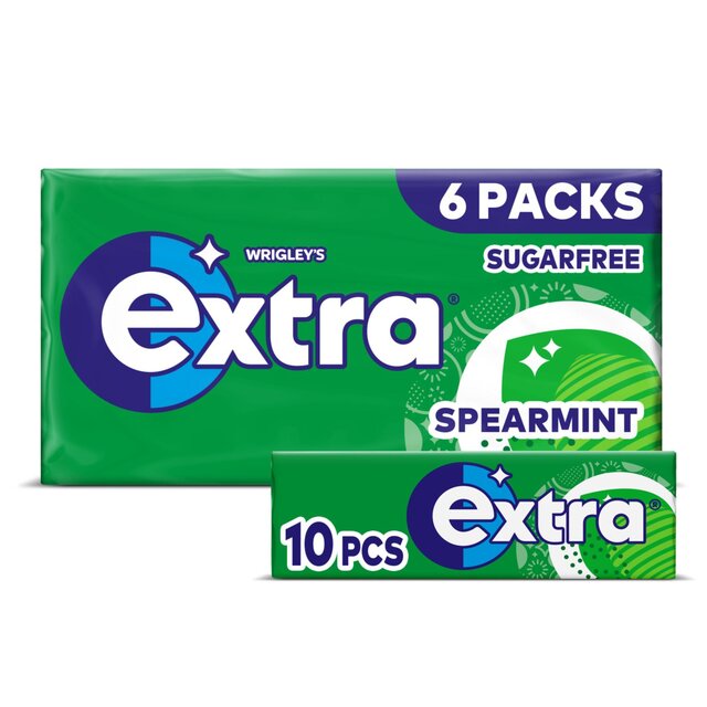 Extra Spearmint Sugarfree Chewing Gum Multipack thumbnail 2