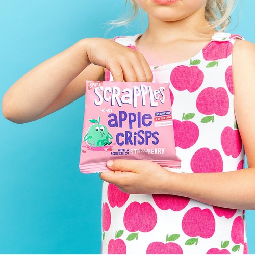 Scrapples Crunchy Apple & Strawberry Fruit Crisps thumbnail 4