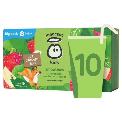 Innocent Kids Strawberries, Raspberries & Apples Smoothies thumbnail 3