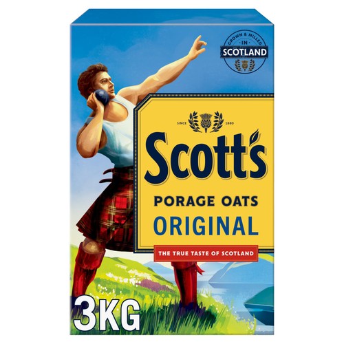 Scott's Porage Original Porridge Cereal Oats thumbnail 3