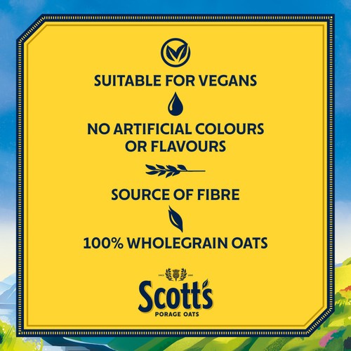 Scott's Porage Original Porridge Cereal Oats thumbnail 4