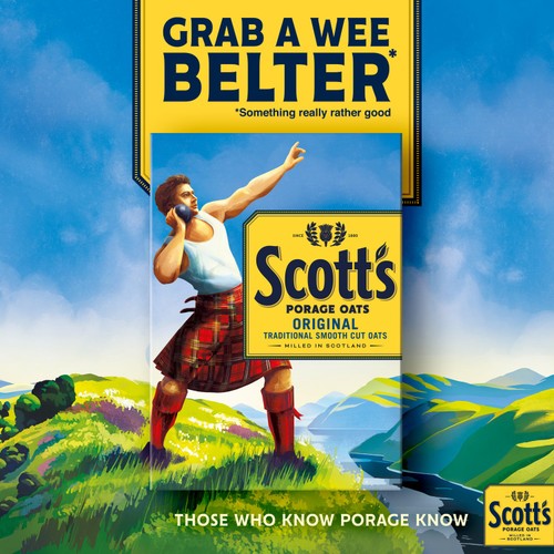 Scott's Porage Original Porridge Cereal Oats thumbnail 6