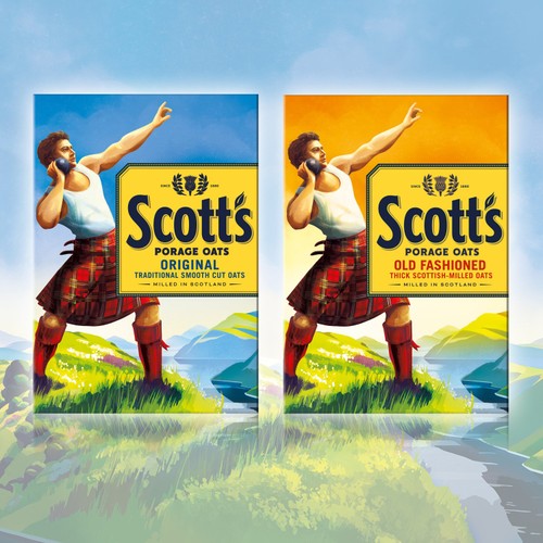 Scott's Porage Original Porridge Cereal Oats thumbnail 7