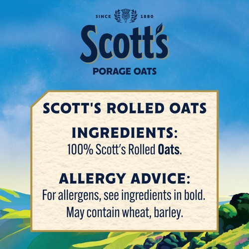 Scott's Porage Original Porridge Cereal Oats thumbnail 8