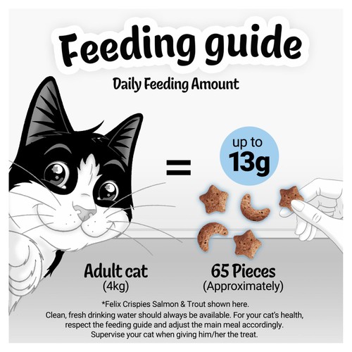 Felix Crispies Chicken and Beef Cat Treats thumbnail 3