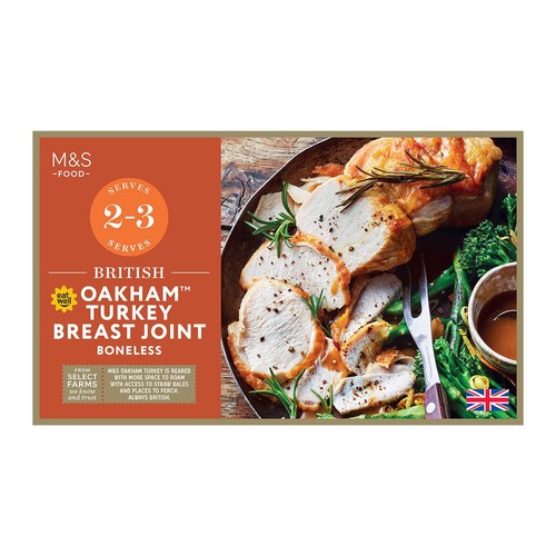 M&S Select Farms British Oakham Turkey Breast Joint Small Frozen