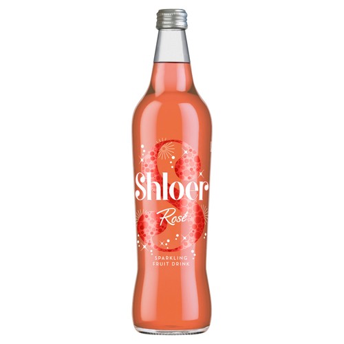Shloer Rose Sparkling Grape Juice Drink