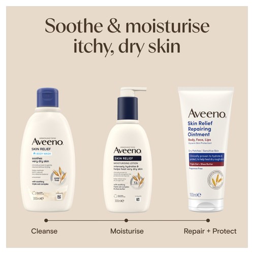 Aveeno Skin Relief Moisturising Body Lotion for Very Dry Skin thumbnail 8