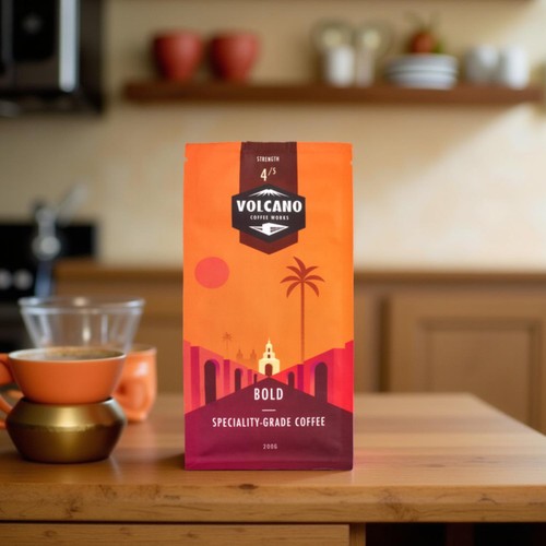 Volcano Coffee Works Bold Colombia Ground Coffee thumbnail 2