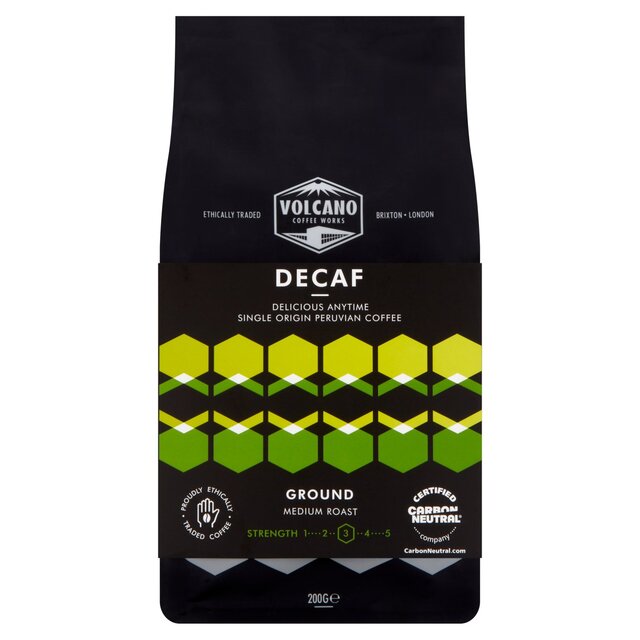 Volcano Coffee Works Decaf Delicious Anytime Ground Coffee thumbnail 3