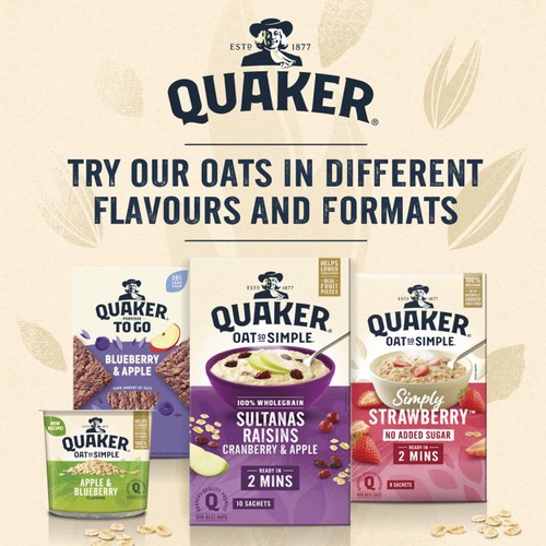 Quaker Oat So Simple Banana Porridge Cereal Sachets thumbnail 4