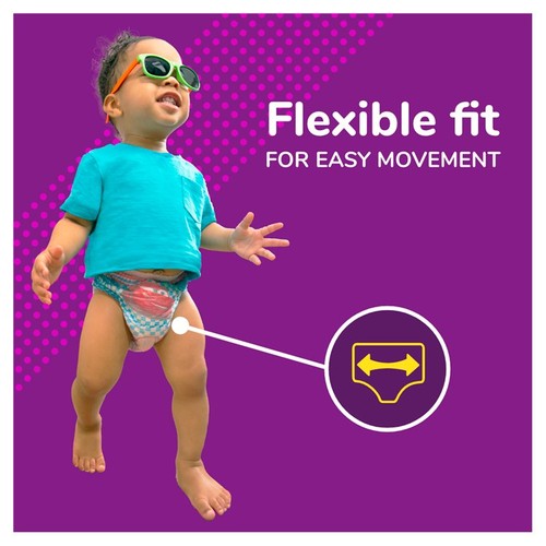 Huggies Pull-Ups Explorers Girls Nappy Pants, Size 4-5+ (1.5-3 Yrs) thumbnail 4