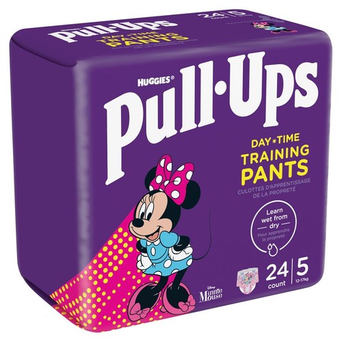 Huggies Pull-Ups Explorers Girls Nappy Pants, Size 4-5+ (1.5-3 Yrs) thumbnail 8