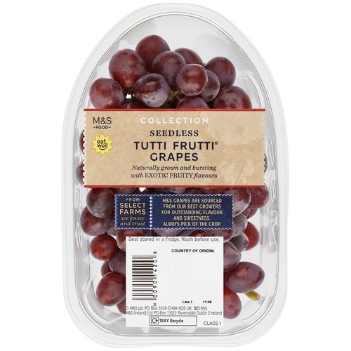 M&S Collection Tutti Frutti Seedless Grapes thumbnail 2
