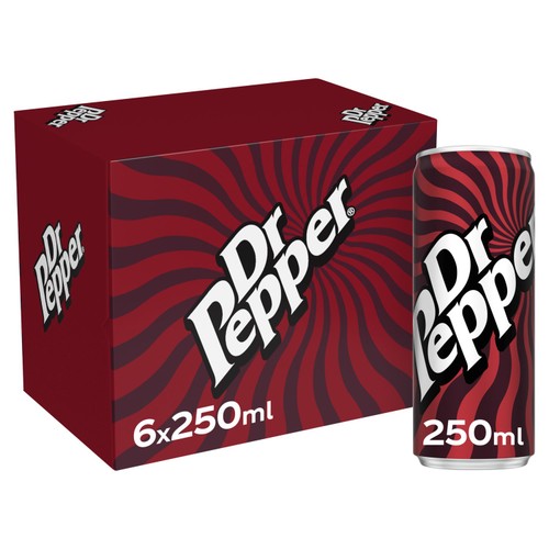 Dr Pepper 6 x 250ml - £2.50 | Grocefully