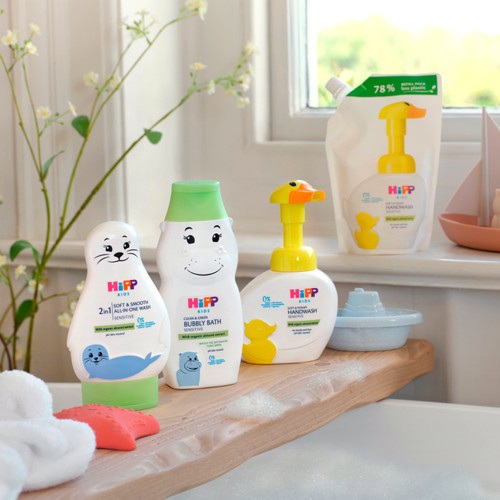 HiPP Kids Clean & Green Bubble Bath Hippo for Sensitive Skin  thumbnail 3