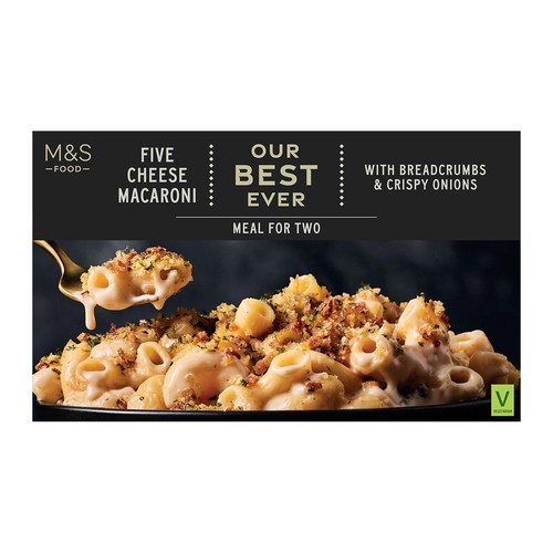 M&S Our Best Ever Five Cheese Macaroni Serves 2
