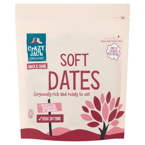 Crazy Jack Organic Soft Dates Ready To Eat