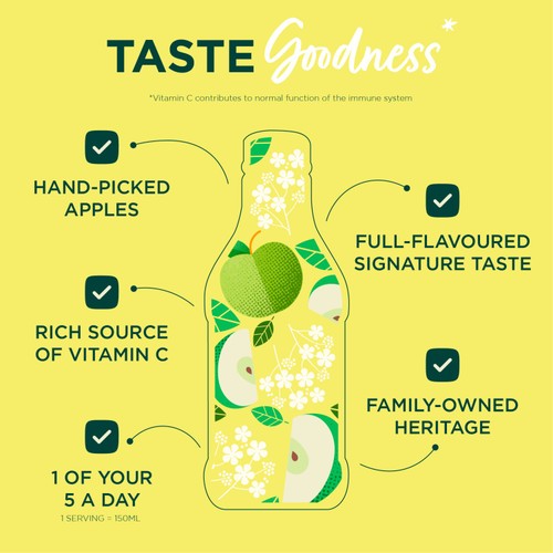 Copella Apple & Elderflower Fruit Juice thumbnail 3