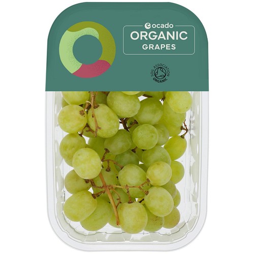 Ocado Organic Green Grapes