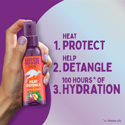 Aussie SOS Instant Heat Saviour Hair Spray thumbnail 8