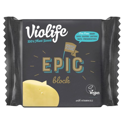 Violife Epic Cheddar Flavoured Block thumbnail 2
