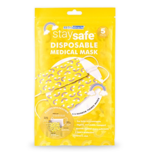 Stay Safe Kids Covid Face Covering