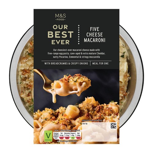 M&S Our Best Ever Five Cheese Macaroni Serves 1 thumbnail 2