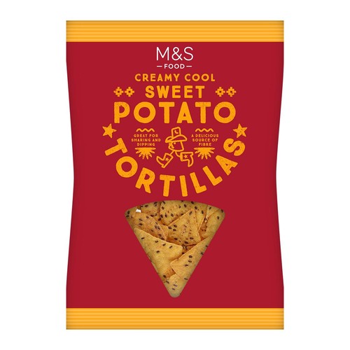 M&S Sweet Potato Tortilla Chips