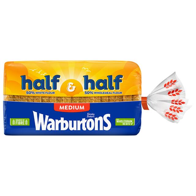 Warburtons Half & Half Medium  thumbnail 2