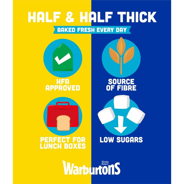Warburtons Half & Half Thick  thumbnail 3