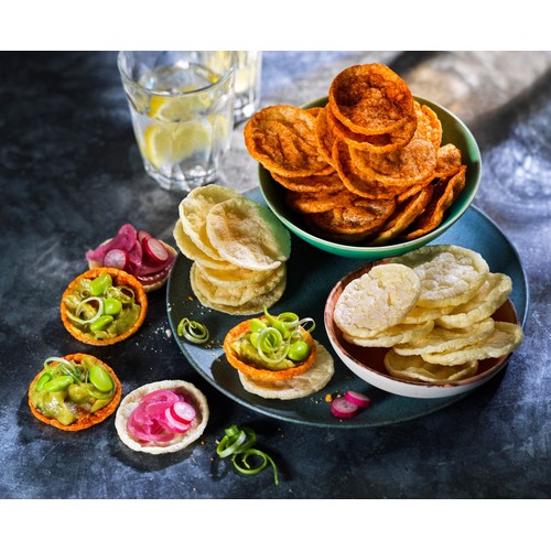 M&S Lightly Sea Salted Popped Potato Chips thumbnail 3