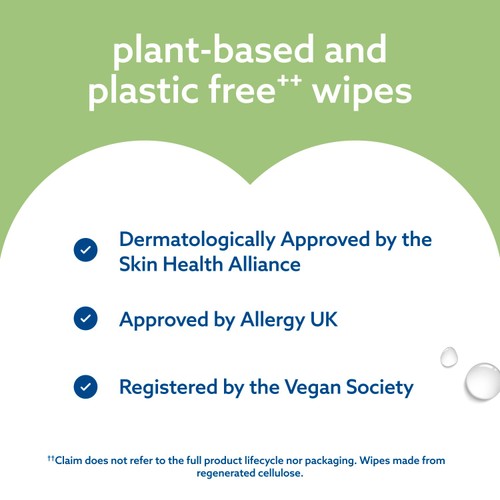 WaterWipes Baby Wipes Sensitive Weaning Plastic Free Wipes 60 Wipes thumbnail 4