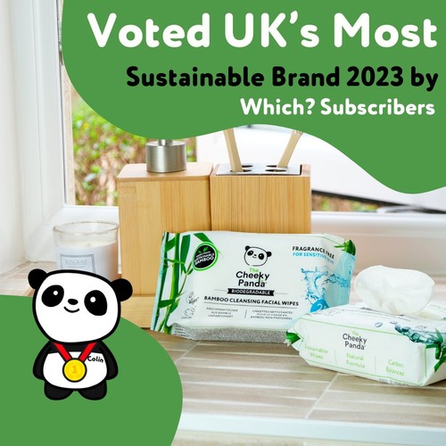 The Cheeky Panda Bamboo Facial Cleansing Wipes Rose Scented thumbnail 5