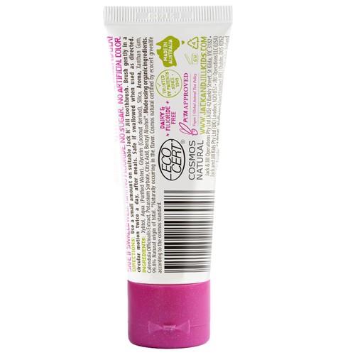 Jack N' Jill Natural Certified Toothpaste Berries & Cream thumbnail 2