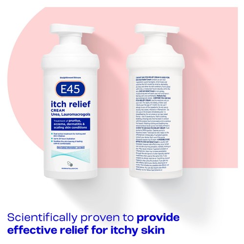 E45 Itch Relief Cream for Itchy Irritated Skin & Eczema thumbnail 3